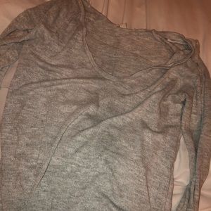 American Eagle scoop neck sweater (form fitting)